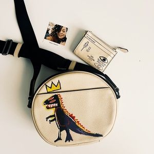 Coach Crossbody Basquiat EUC plus matching wallet